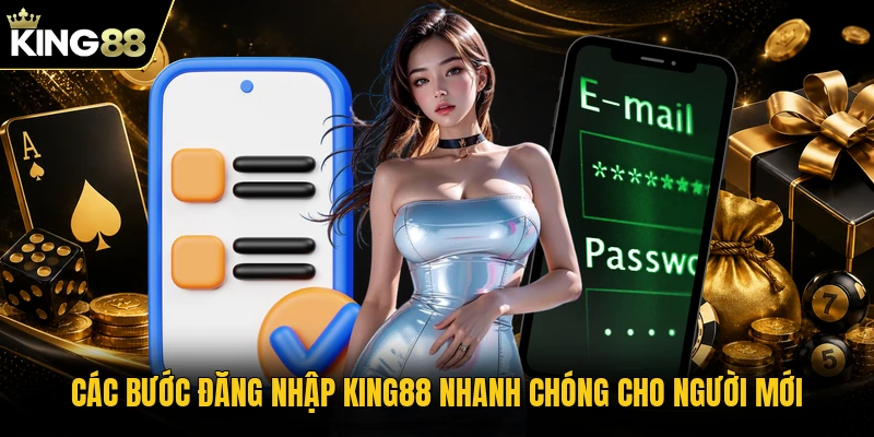 Các bước đăng nhập KING88 nhanh chóng cho người mới