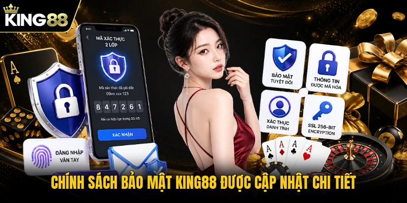 Chính sách bảo mật KING88 được cập nhật chi tiết