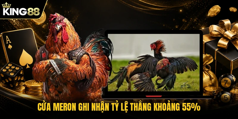Cửa Meron ghi nhận tỷ lệ thắng khoảng 55%
