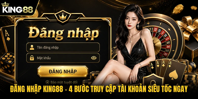 Đăng Nhập KING88 - 4 Bước Truy Cập Tài Khoản Siêu Tốc Ngay