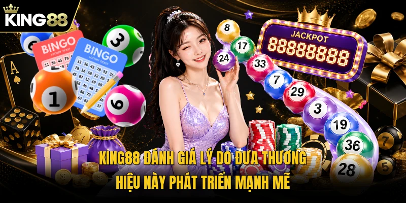 KING88 đánh giá lý do đưa thương hiệu này phát triển mạnh mẽ
