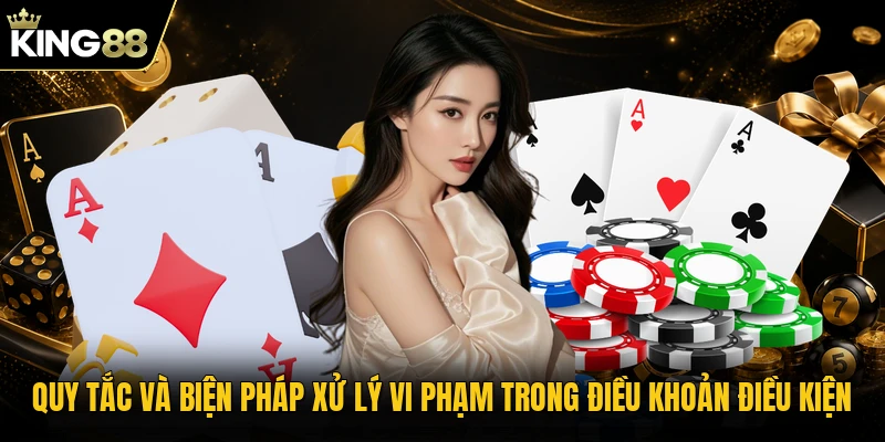 Quy tắc và biện pháp xử lý vi phạm trong điều khoản điều kiện